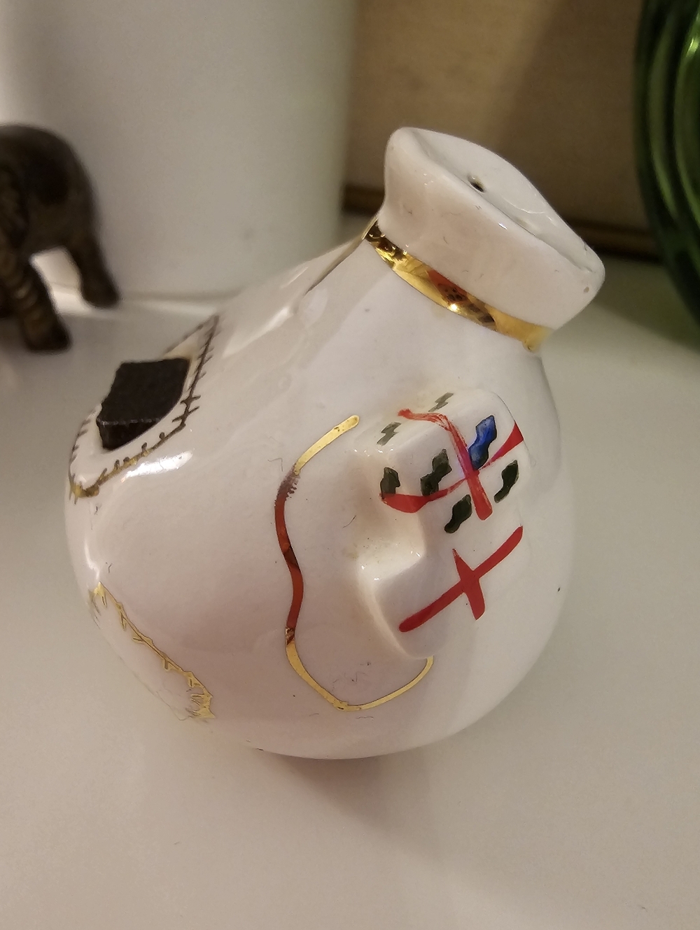Vintage Holt Howard Christmas Santa & Bag Salt & Pepper Shaker Set 1959 - Picture 11 of 16